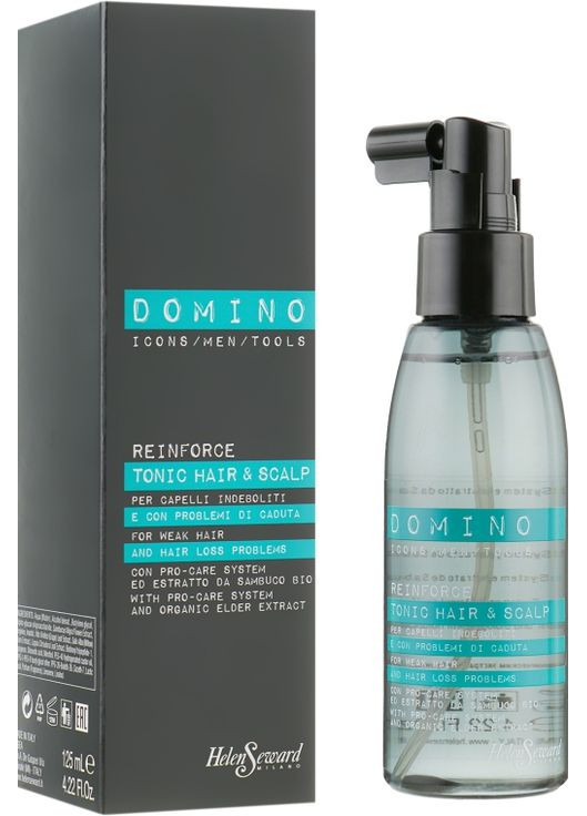 Укрепляющий тоник с органическим экстрактом бузины Domino Care Reinforce Tonic Hair&Scalp 125ml (781534-69581) Helen Seward (368665147)