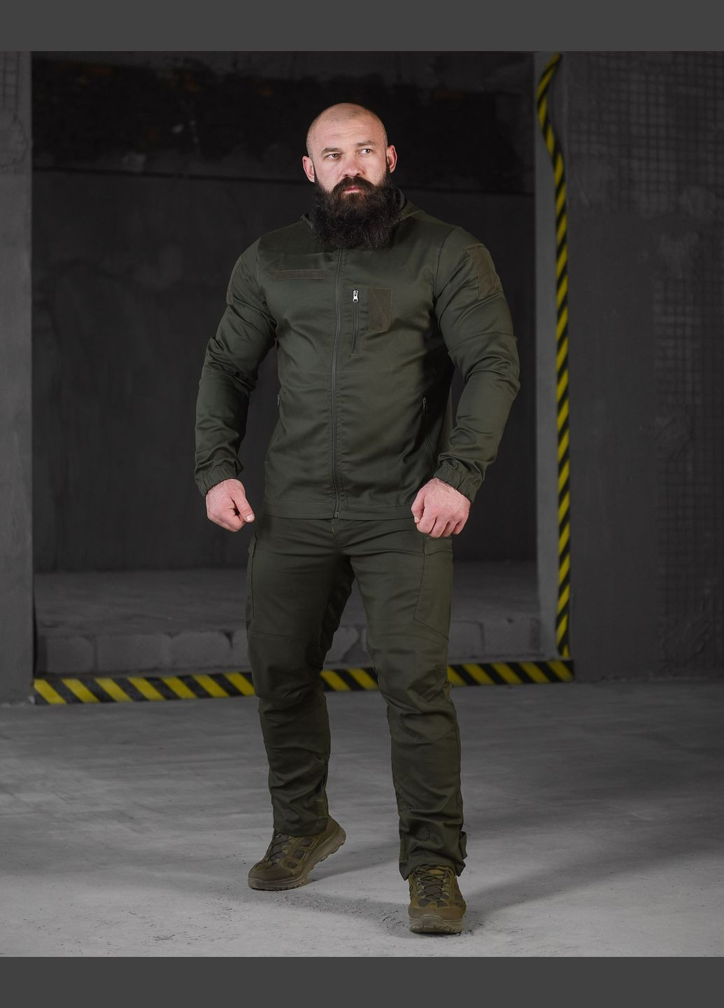 Тактический демисезонный костюм Национальная Гвардия олива No Brand