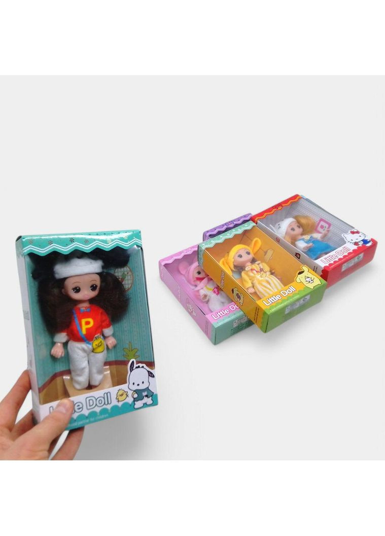 Модна кукла в костюмі 16 см, аніме Sanrio Pompompurin (TK2392) MIC (362428954)