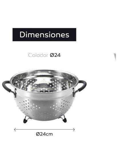 Друшляк Foodies collection 24 см (BGMP-1530) Masterpro (395404262)