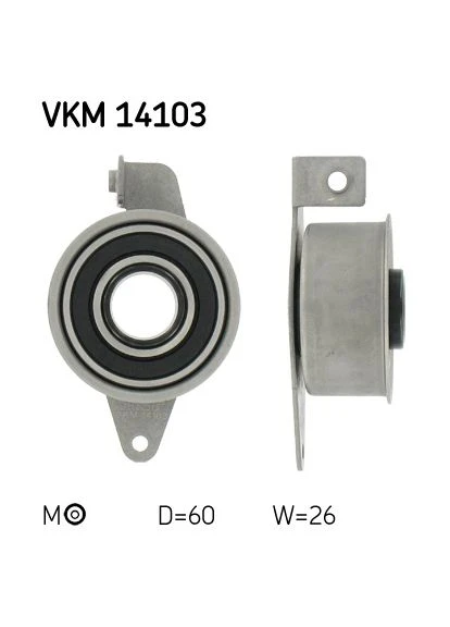 Ролик натяжителя ремня SKF VKM 14103 (399928279)