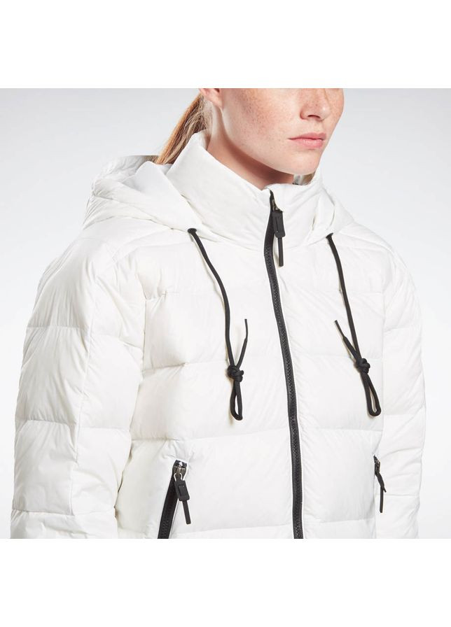 Білий демісезонний Пуховик Reebok