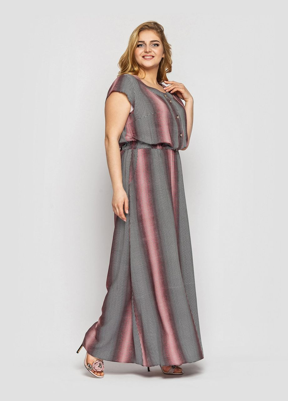 Комбинированное вечернее платье влада 54 разные цвета голограмма 0153 Vlavi