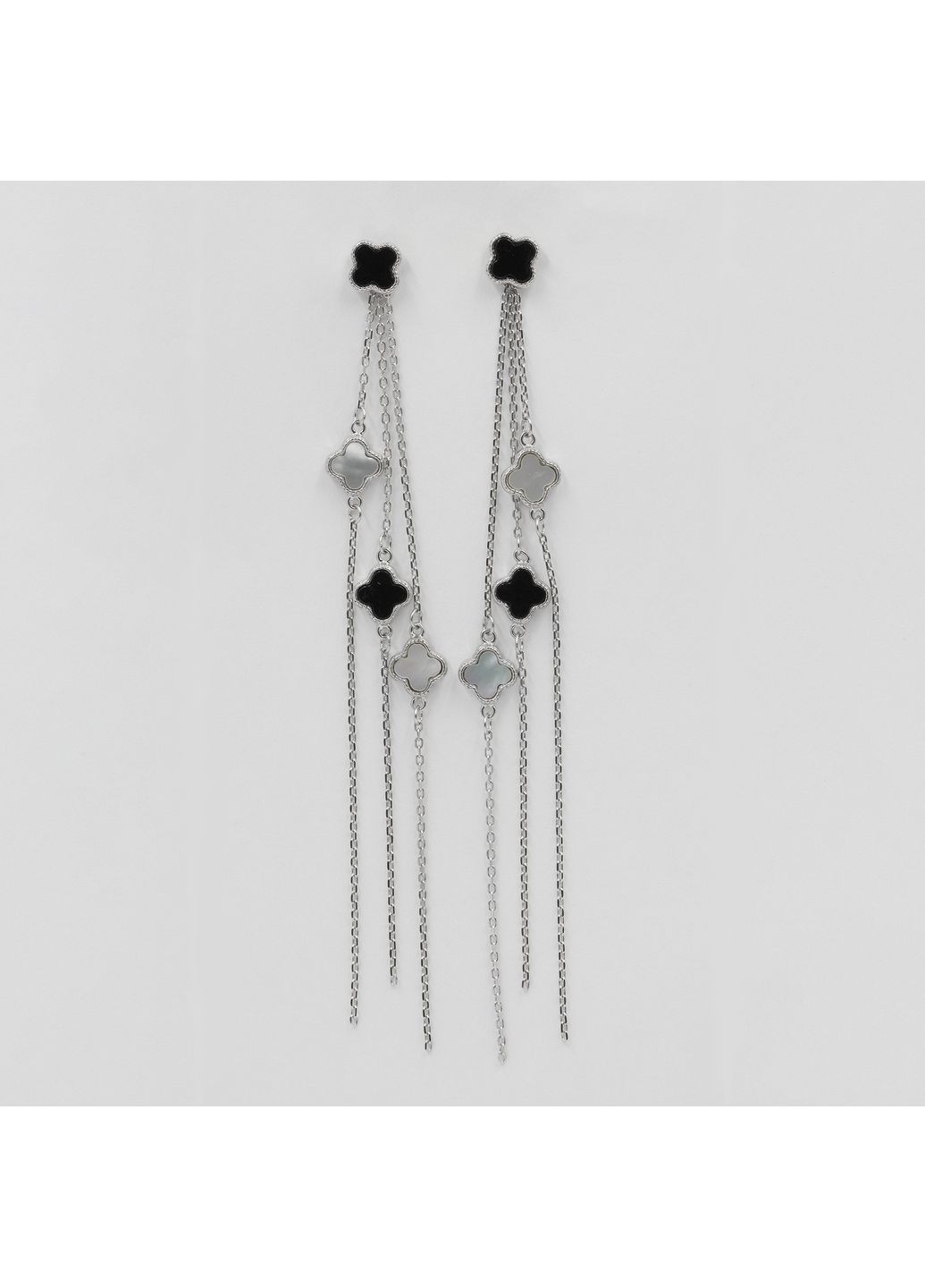 Серьги серебряные Van Cleef and Arpels (90911) Silvex925 (367195791)