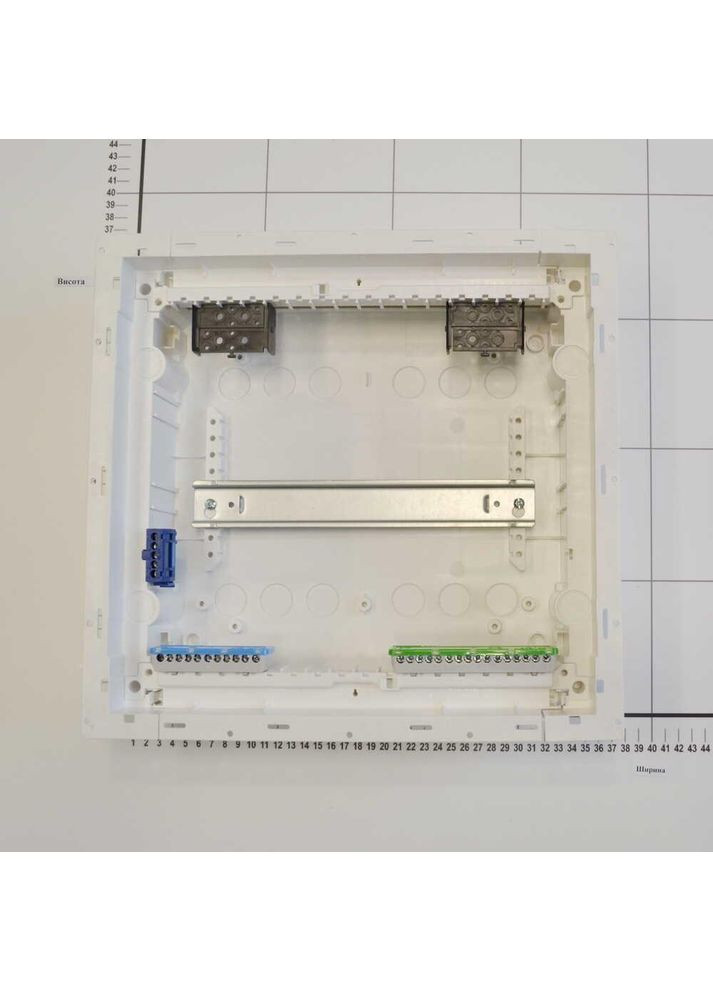 Бокс пластиковый AББ UK612E2 на 12 модулей внутренний с клеммами ( 2CPX077840R9999 ) ABB (365651063)