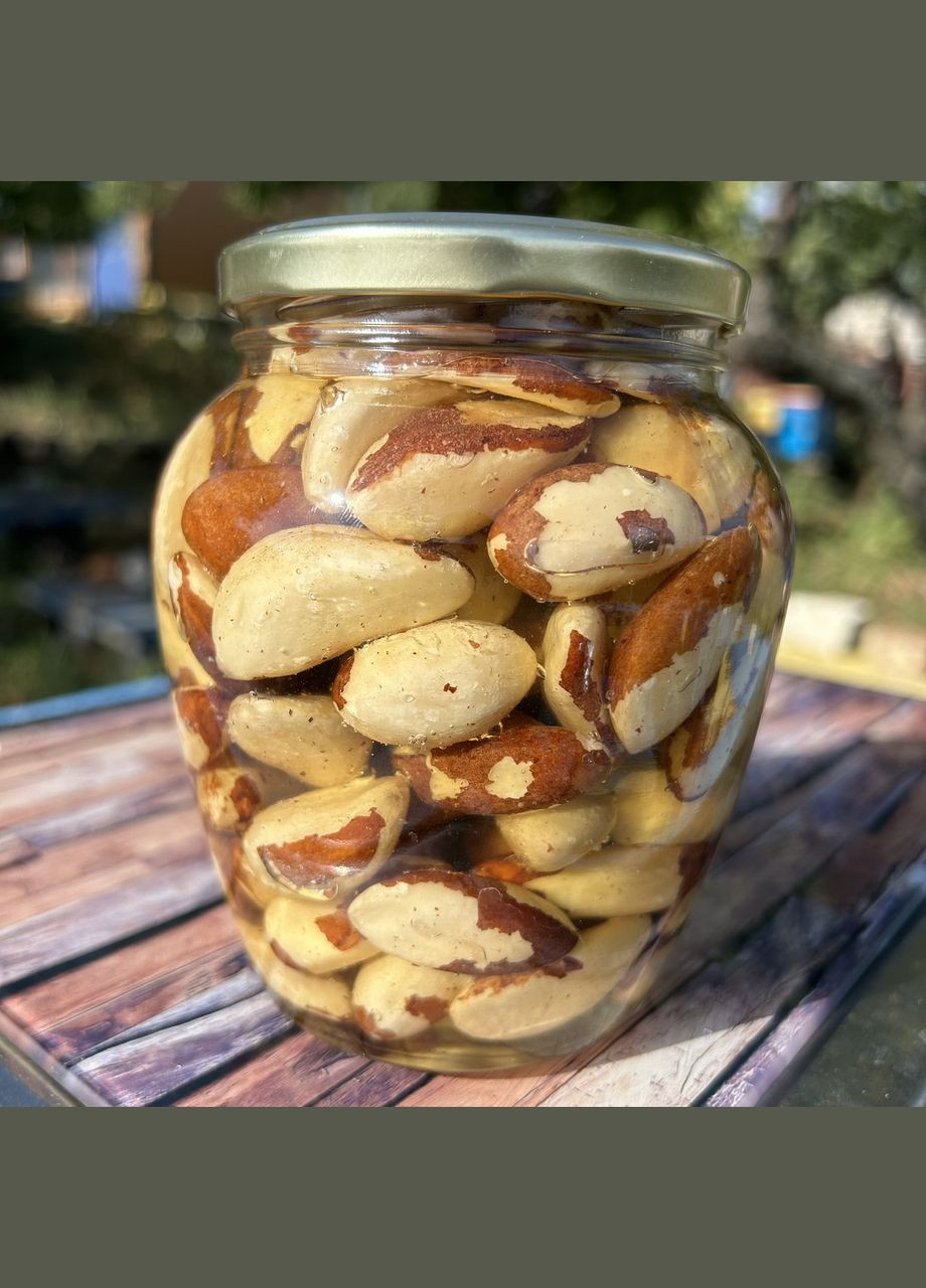 Бразильский орех у меда акации 720 мл (850 грамм) МЕД ПОШТОЮ (322148802)