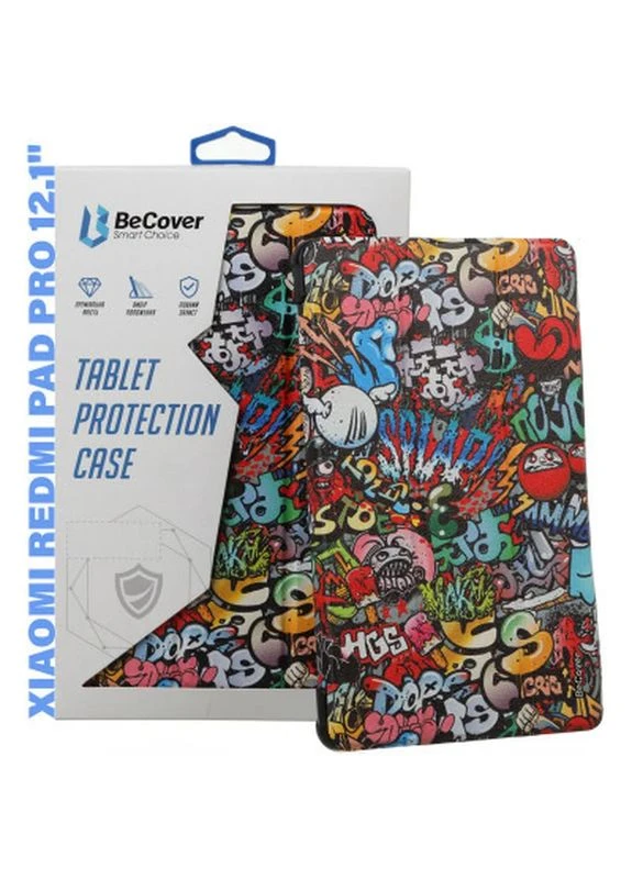 Чохол до планшета Smart Case Xiaomi Redmi Pad Pro 12.1'' Graffiti (711308) BeCover (399619692)