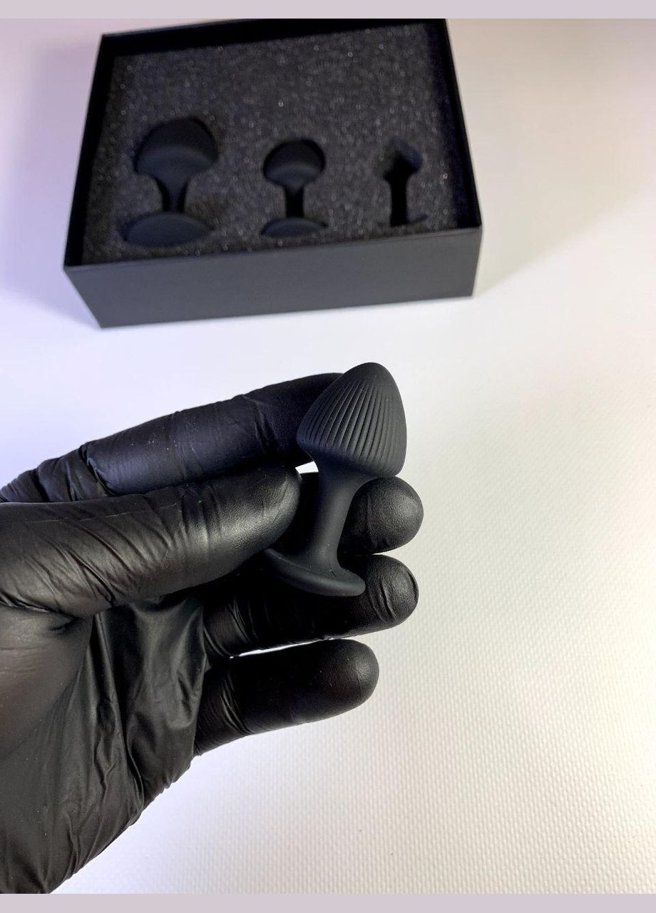 НОВИНКА 2024 Набор анальных пробок S, M, L No Brand (301909292)