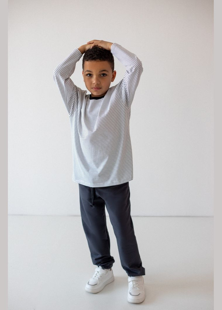 Белый лонгслив Авекстекс