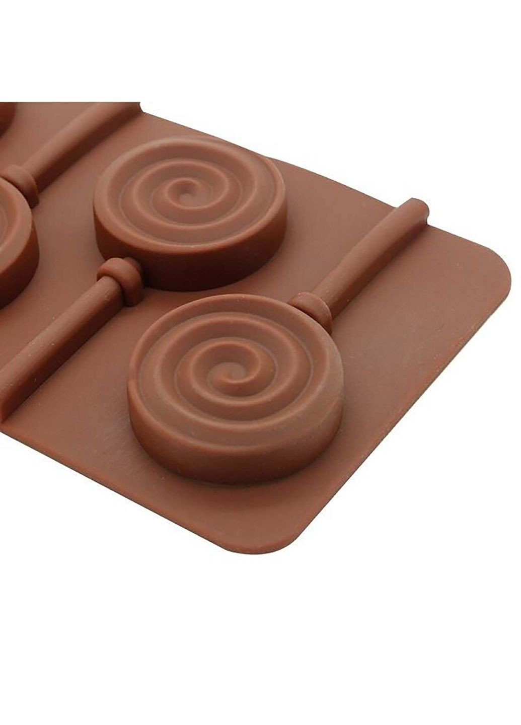 Силіконова форма для льодяників та цукерок на паличці "Спіраль" Kitchen Master (350883986)