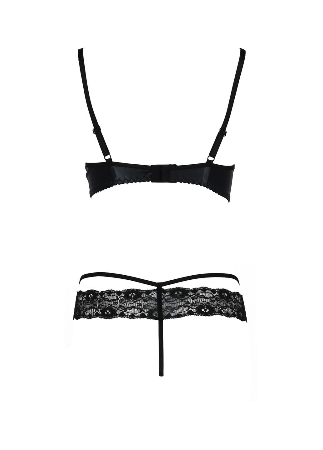 Комплект белья из латекса NORTH SET с кружевной отделкой,, Passion (331170871)