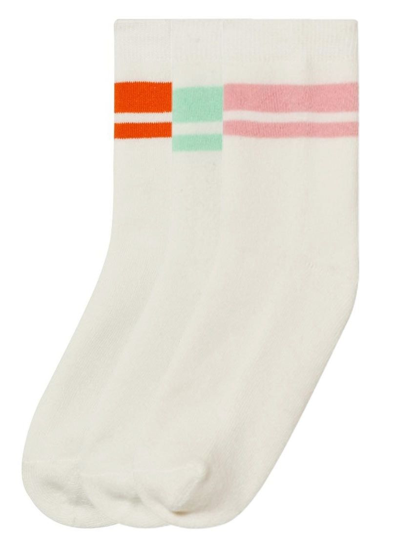 Молочные носки махровые 3пары Pepperts полоска (361648436)