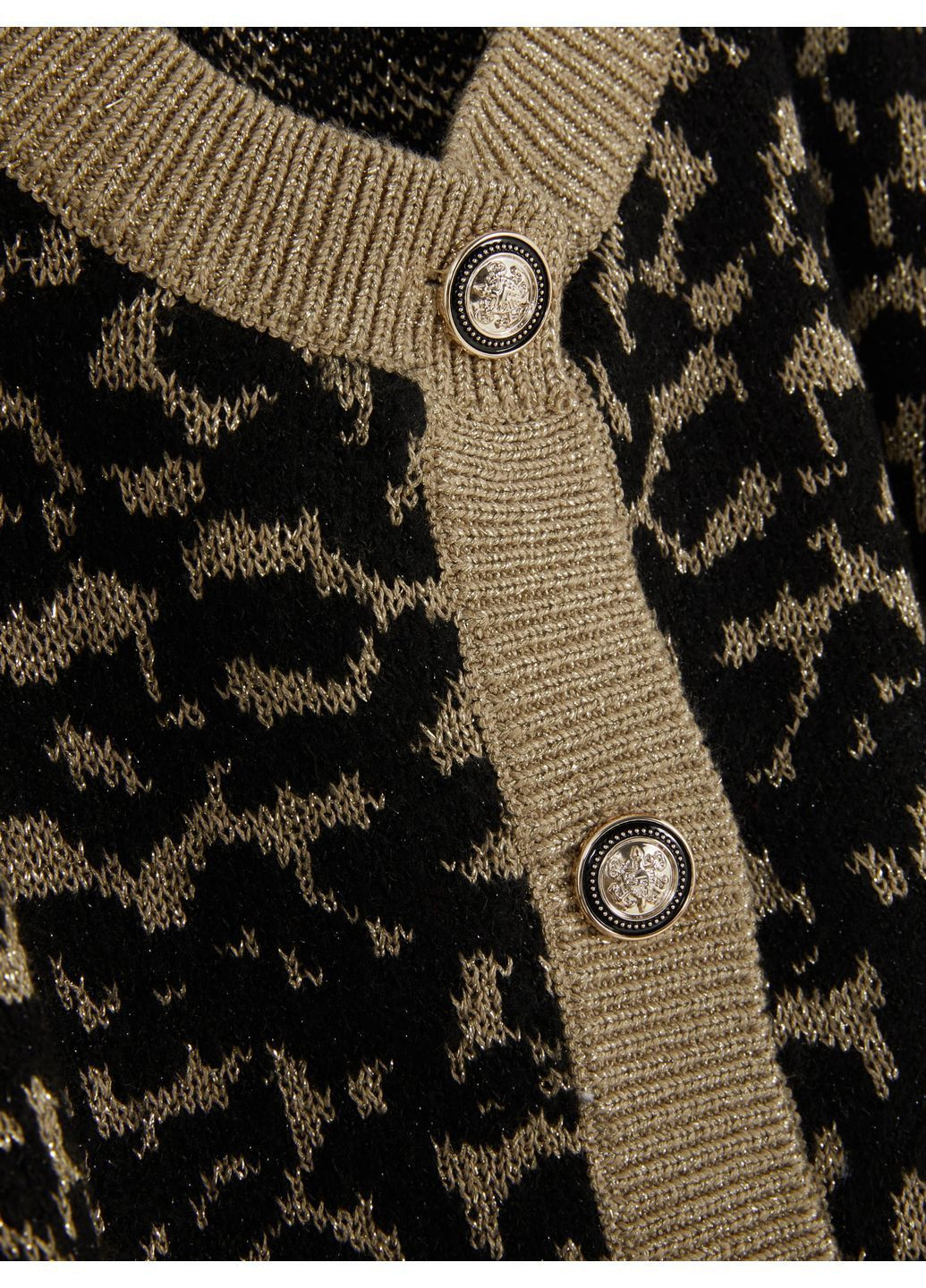 Кардиган демісезон,чорний-золотий, Primark (368151249)