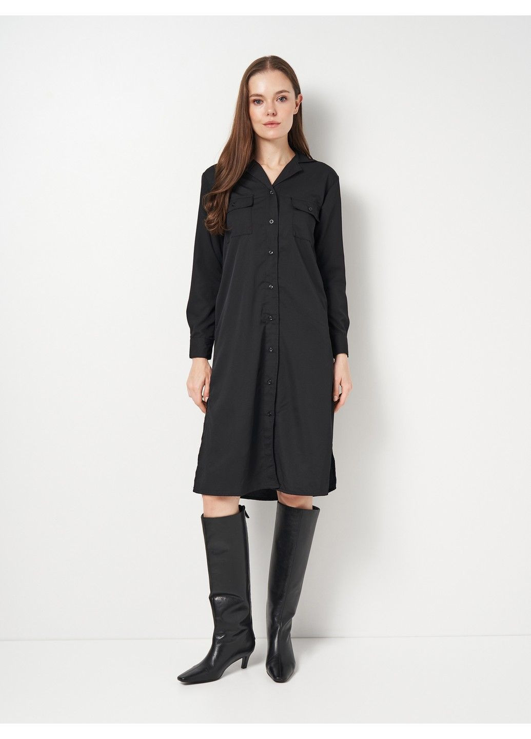 Чорна кежуал сукня Esmara однотонна