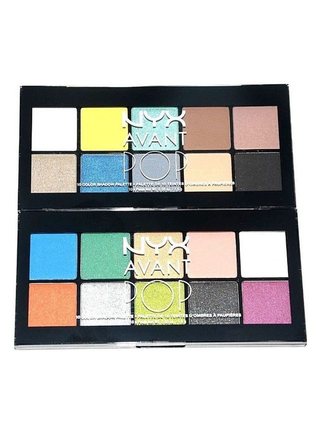 Палетка тіней NYX Avant POP! Shadow Palette (10 відтінків) Art Throb (APSP01) NYX Professional Makeup (280266040)