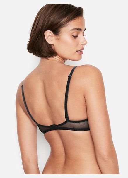 Чорний бюстгальтер без пуш-ап favorite t-shirt bra Victoria's Secret
