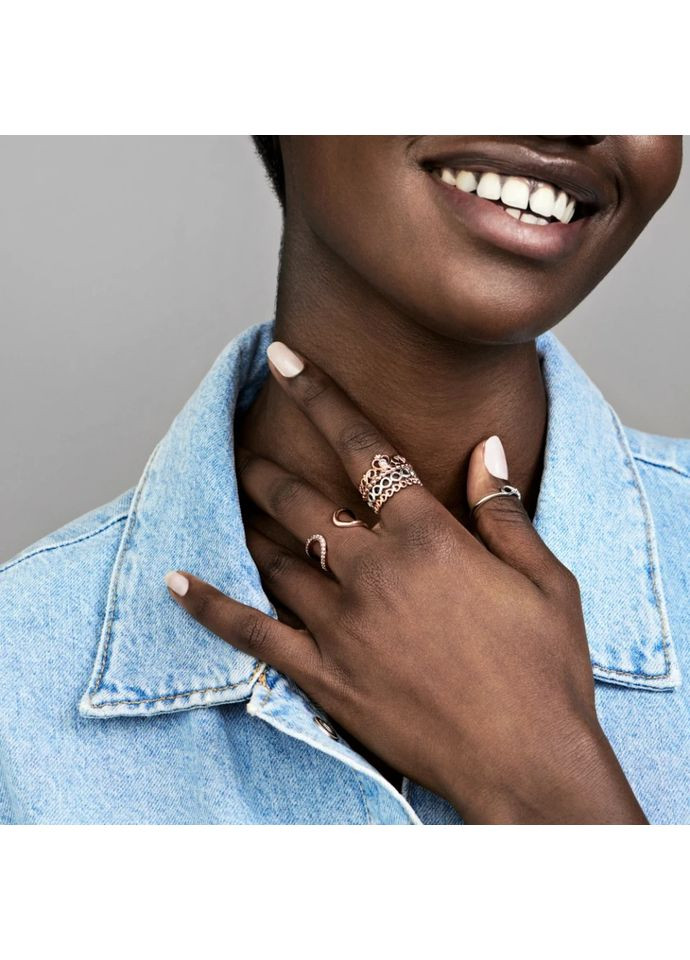 Серебряное кольцо Пандора "Бесконечность" Kabluchka (355347264)