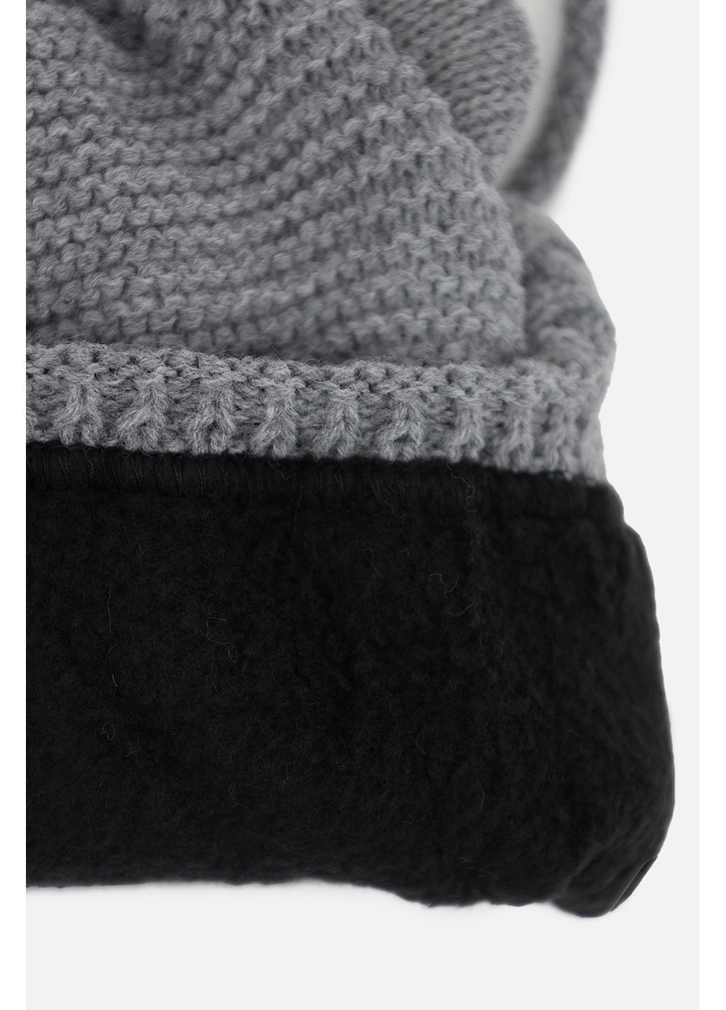 Комплект шапка-шарф для мальчика цвет серый CB-00286639 Yuki (368824101)