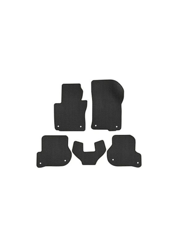 Килимок в салон Skoda Octavia A5 (AT, 8 clips) 2004-2013 2 пок (SK12152CB5AV8RBB) Evatech (398766737)