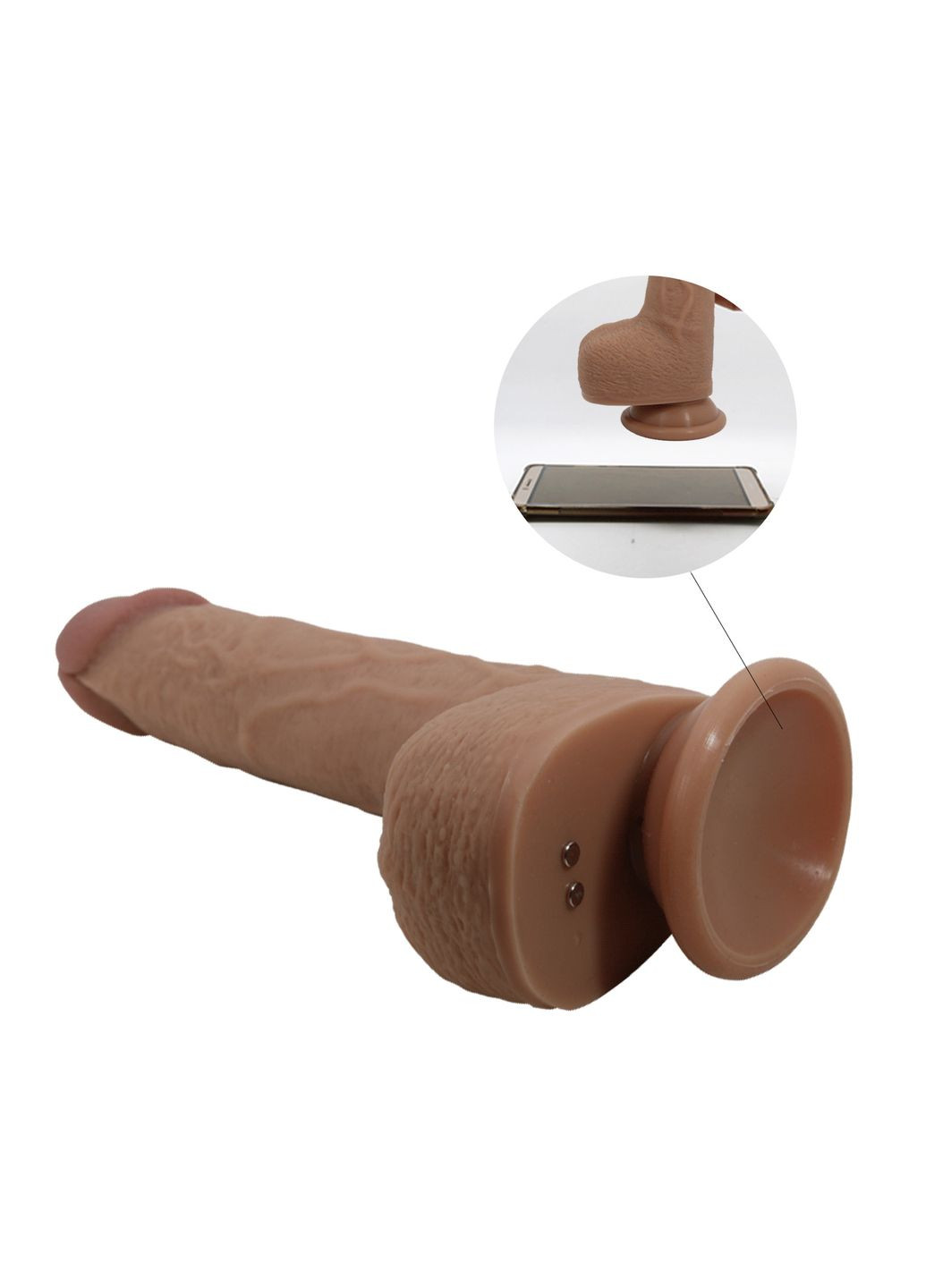 Реалистичный вибратор Tommy с дистанционным управлением на присоске Pretty Love (361670078)