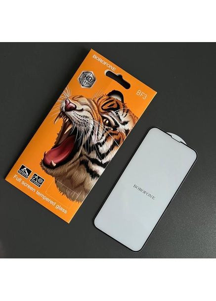 Захисне скло для iPhone 16 Plus BF3 Full Glue HD Borofone (369511469)