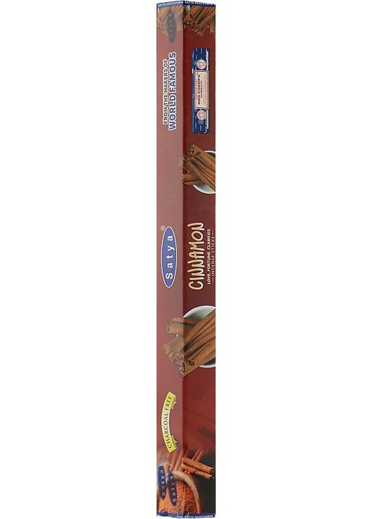 Пахощі "Кориця" Cinnamon Incense 20шт (1063612-31157089) Satya (368620140)