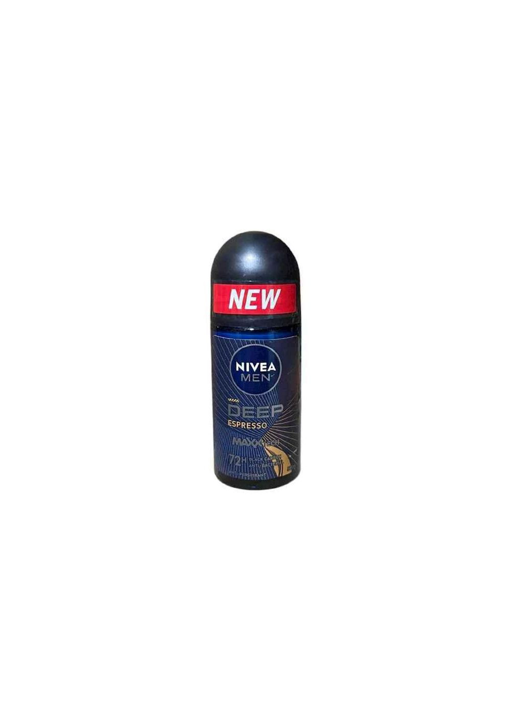 Дезодорант-антиперспірант 50мл роликовий DEEP ESPRESSO ТМ ТМ Nivea (303675825)