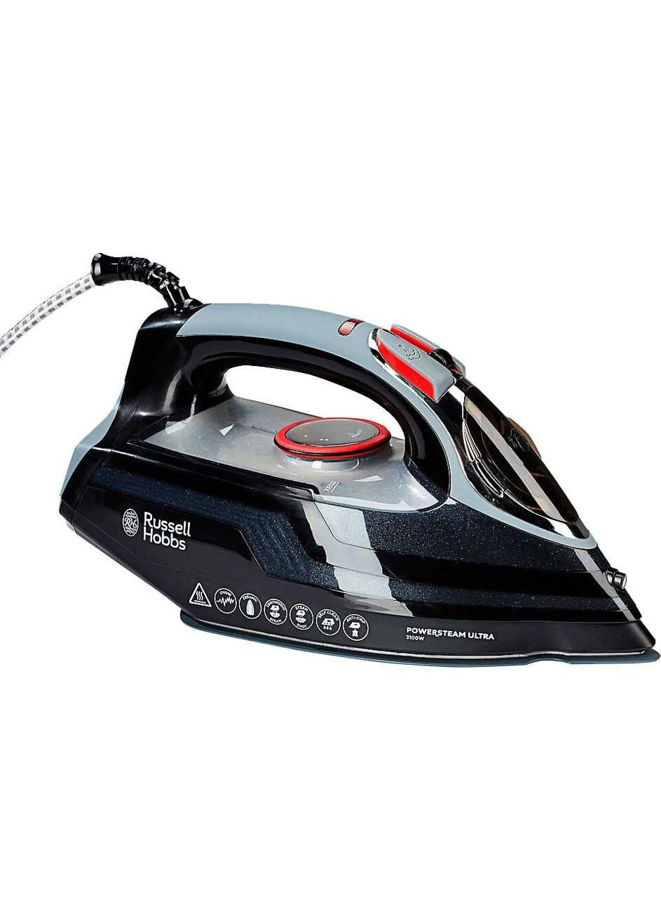 Утюг с паром Power Steam Ultra (20630-56) Black/Grey UA Russell Hobbs (370617364)