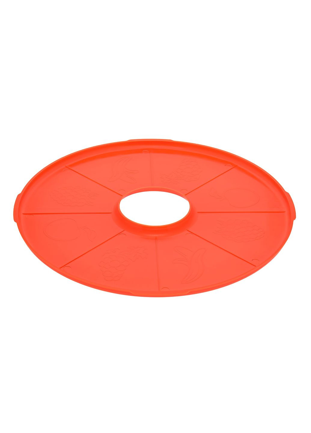 Лоток плотный поддон оранжевый для пастилы Беломо Ветерок Ротор Чудесница Ø 30 см 550 мл Profit M (297913718)