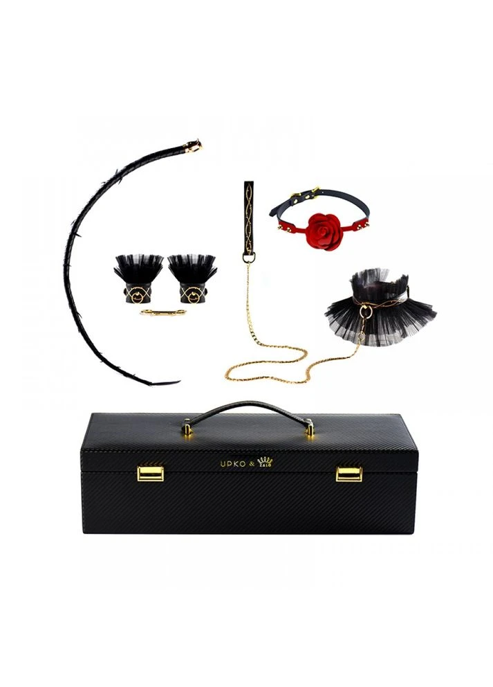 Королівський набір з італійської шкіри Luxurious & Romantic Kit, 5 предметів UPKO (296930367)