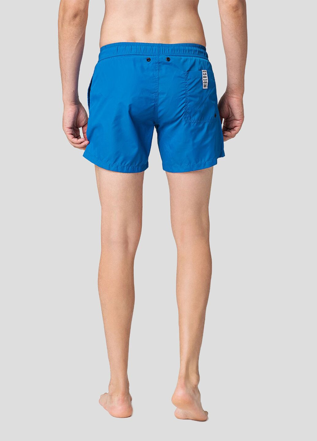 Синие пляжные шорты с логотипом Dirk Bikkembergs (292012554)