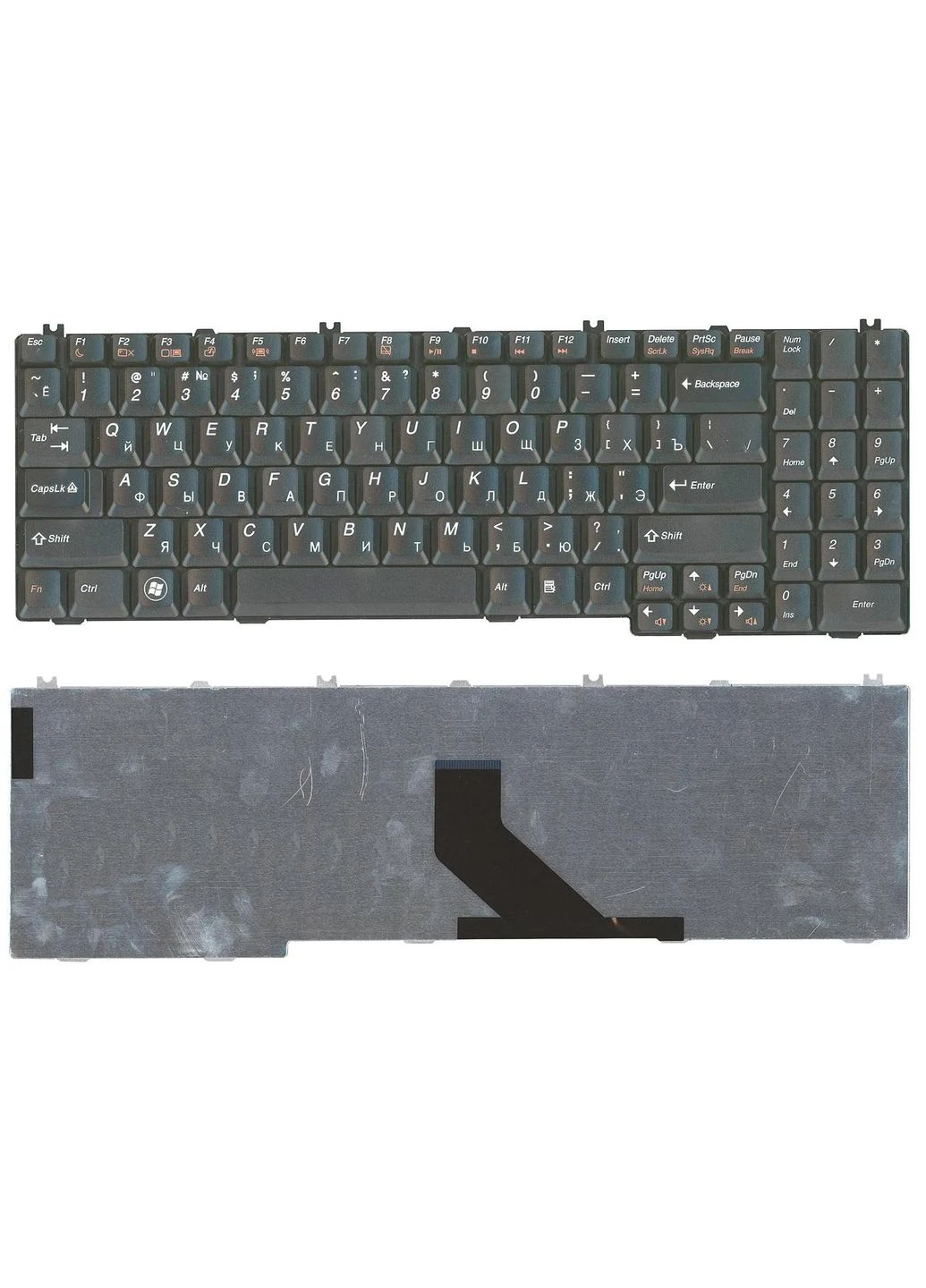 Клавіатура для ноутбука (G550) Black, RU Lenovo (396675530)