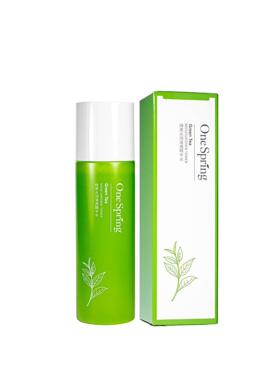 One Spring Тонер для лица OneSpring Green Tea Moisturizing Toner с экстрактом зеленого чая 120 мл YZC79300 — Крем, Китай (367986175)