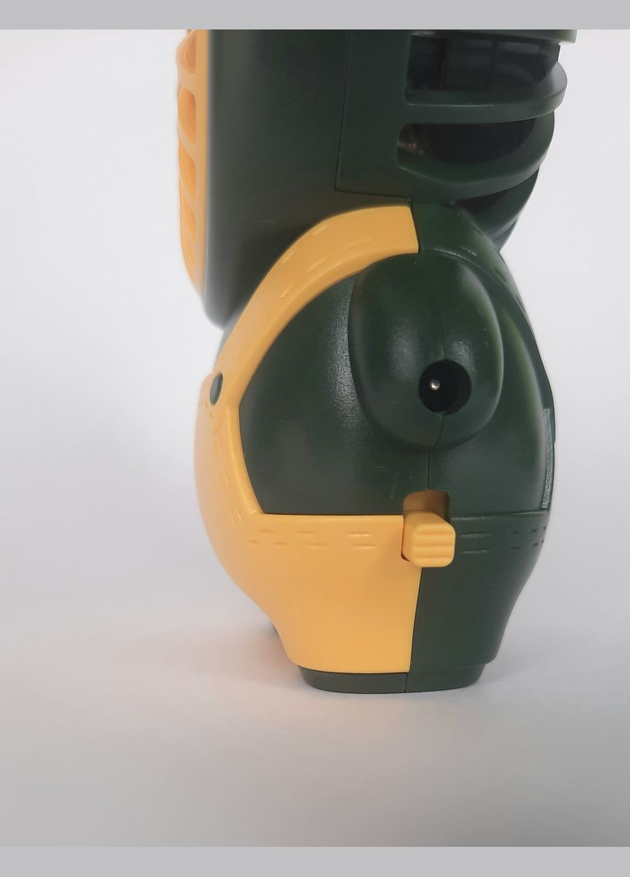 Портативний акумуляторний дитячий ручний вентилятор DianDi DD5677 жовтий No Brand (322721199)