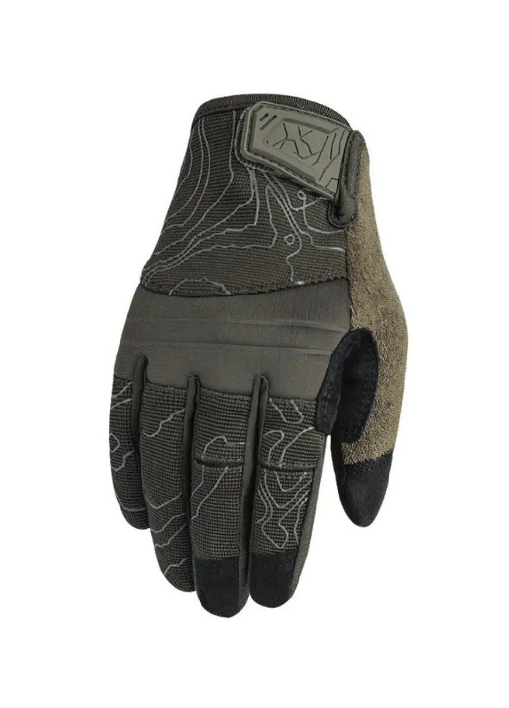 Перчатки полнопалые с защитой на липучке FQTACMI005 Песочный, М No Brand (331639529)