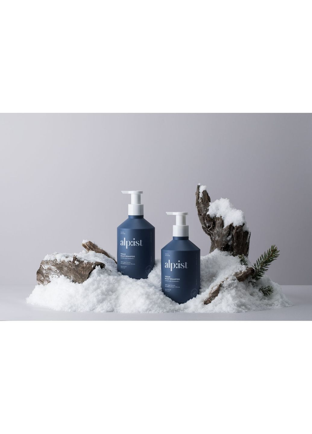 Шампунь для волос Веган Мускус и котон Альпист, 730 мл Aekyung (328396233)