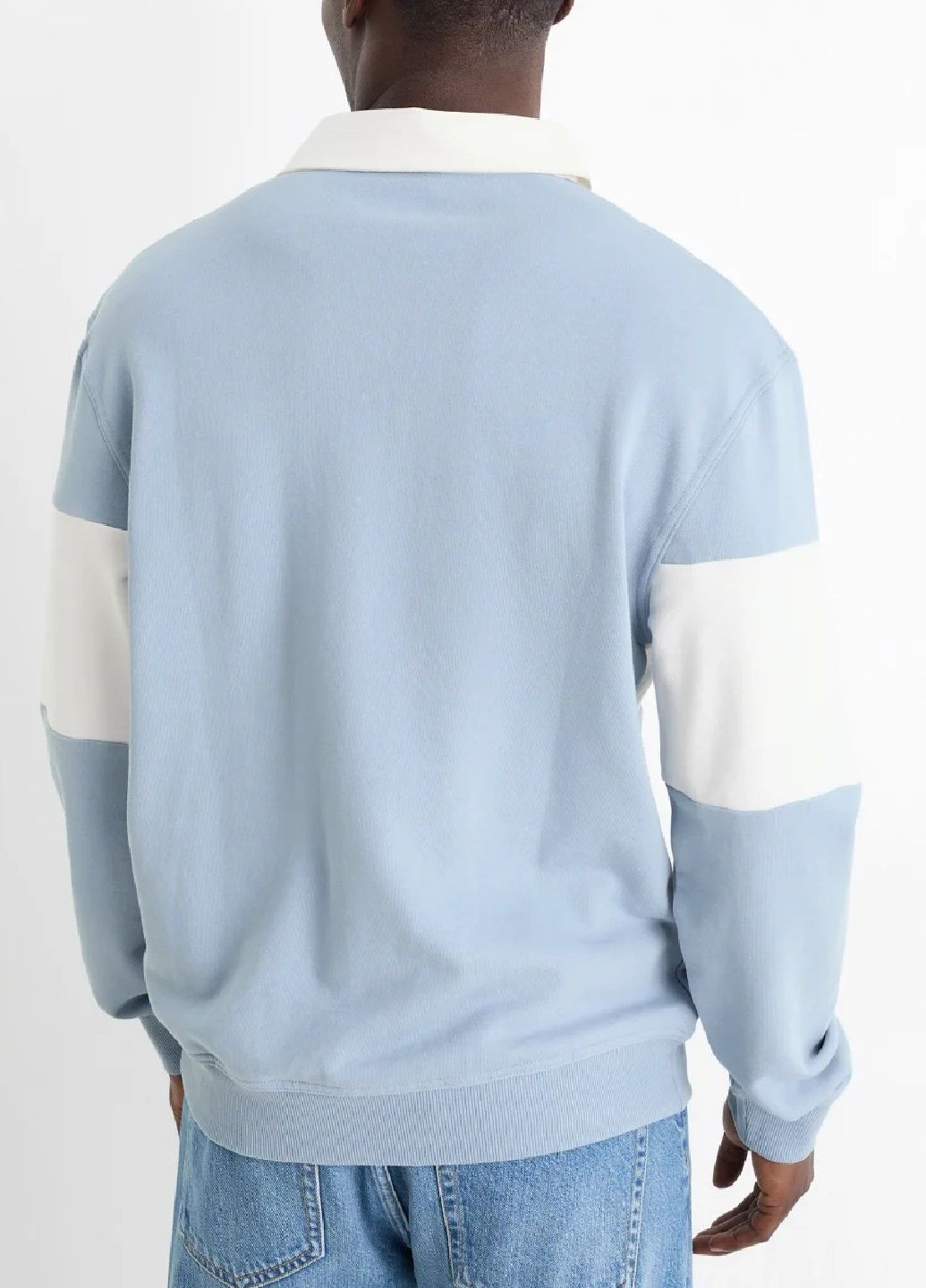 Комбинированный свитшот C&A однотонный (361675908)