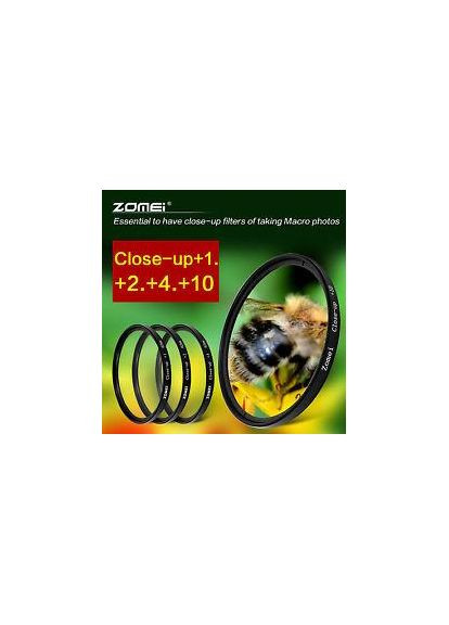 Светофильтр макролинза CLOSE UP +4 58 mm Zomei (372010343)