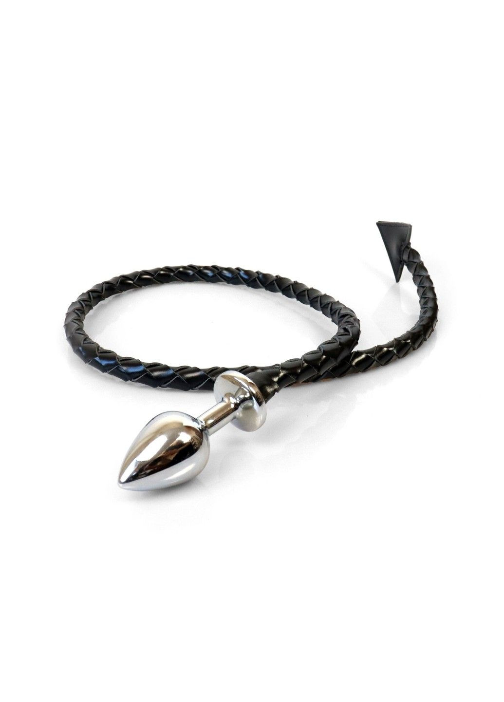 Анальна пробка L з хвостом Succubus чорний Art of Sex (317256576)