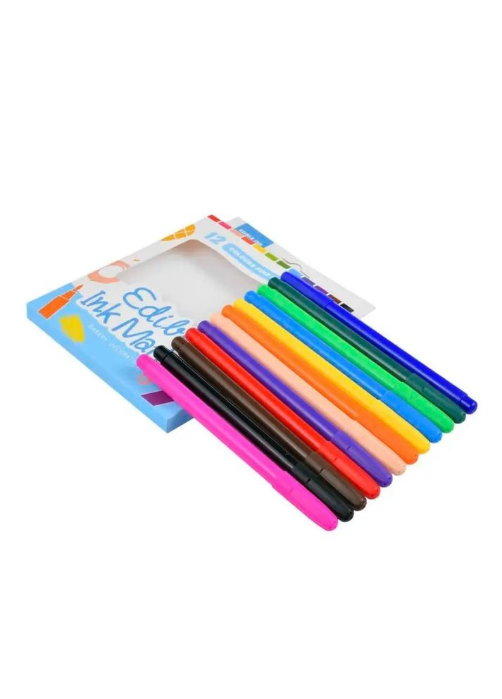 Маркер харчовий 12шт/наб 15*13см Home (315745443)