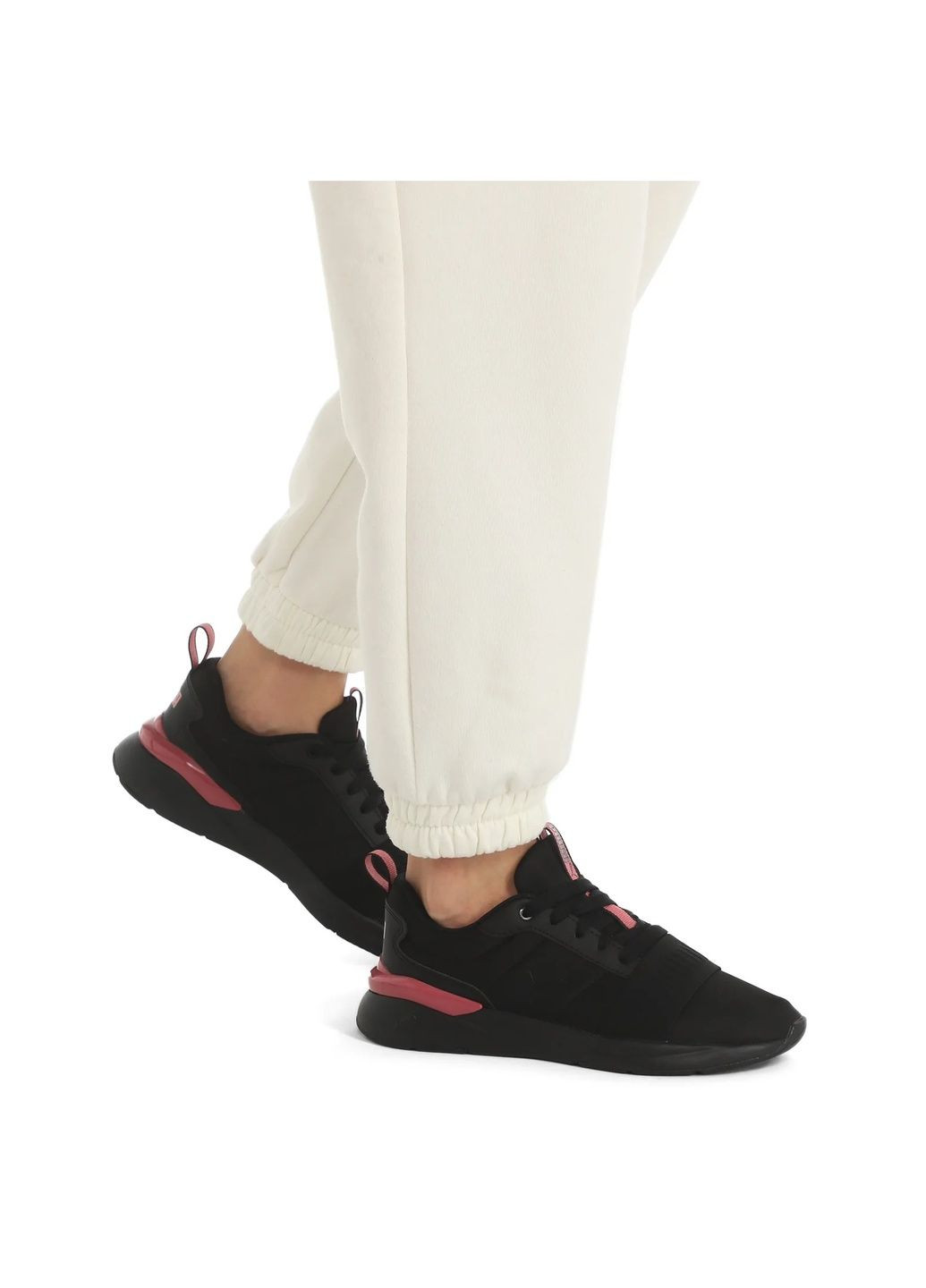 Кроссовки женские Rose Plus Black/Pink 374897-09 Puma чёрные (364838706)