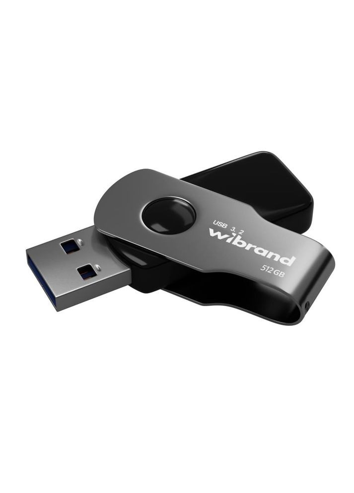 Флеш-накопитель USB 3 2 Gen1 Lizard 512GB черный Wibrand (370613653)