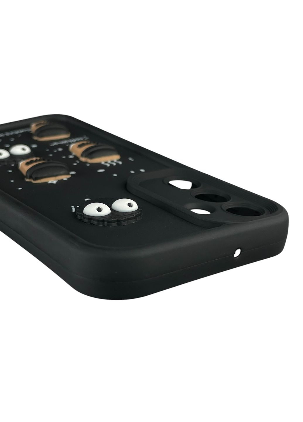 Чехол для Galaxy A25 5G (SM-A256B) с 3д рисунком детский женский объемный на самсунг а25 5г чёрный Samsung (366018838)