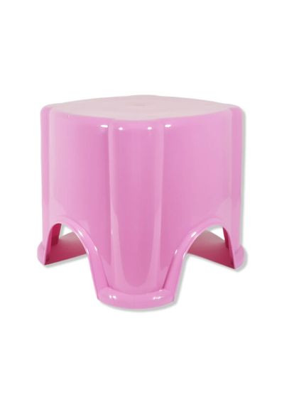 Стілець дитячий пластиковий "Мультики" 25,2х22х20 см «» Рожевий Plastic's Craft (283250798)