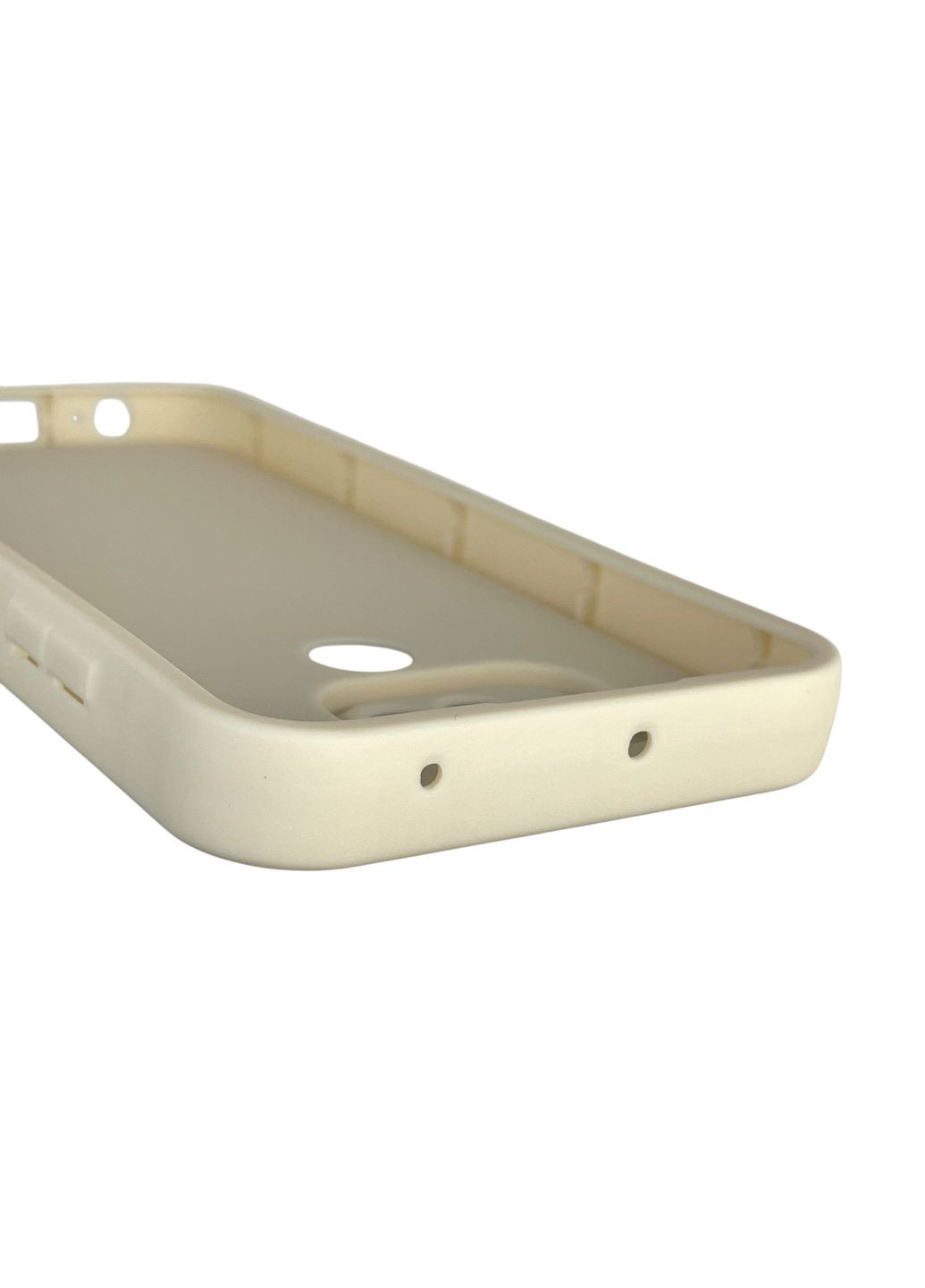 Чехол силиконовый Soft Touch с 3D принтом для Redmi Note 9 молочный (Полная защита камеры) Xiaomi (370671478)