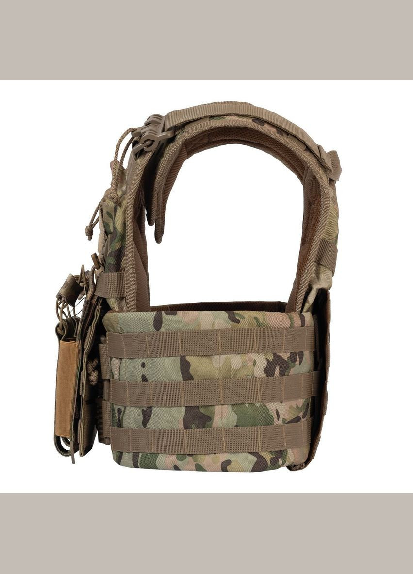 Плитоноска тактическая с итогами MOLLE Multicam Vik-Tailor (315881015)