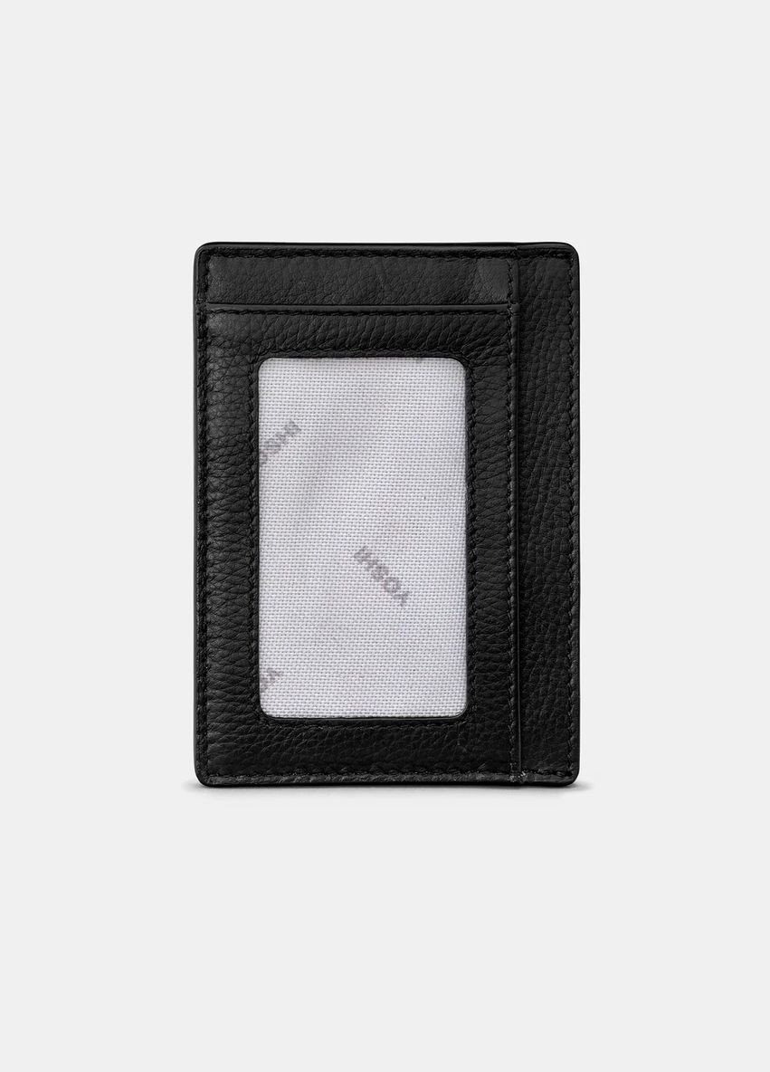 Кардхолдер из натуральной кожи Y1212 17 (Black) Yoshi (342112108)