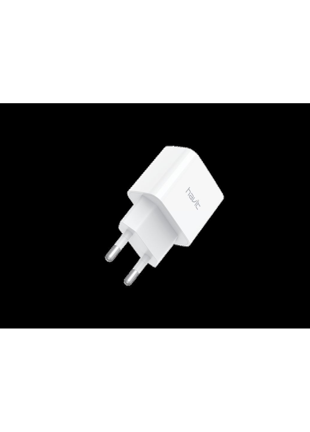 Зарядний пристрій HV-H131P на 2 USB порти (5V/2.1 A). Havit (362051750)