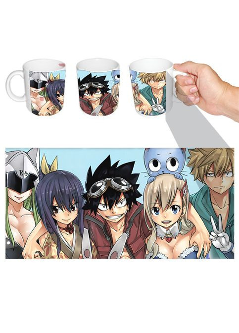 Чашка біла аніме Нульовий Едем (z1321) No Brand (327003040)