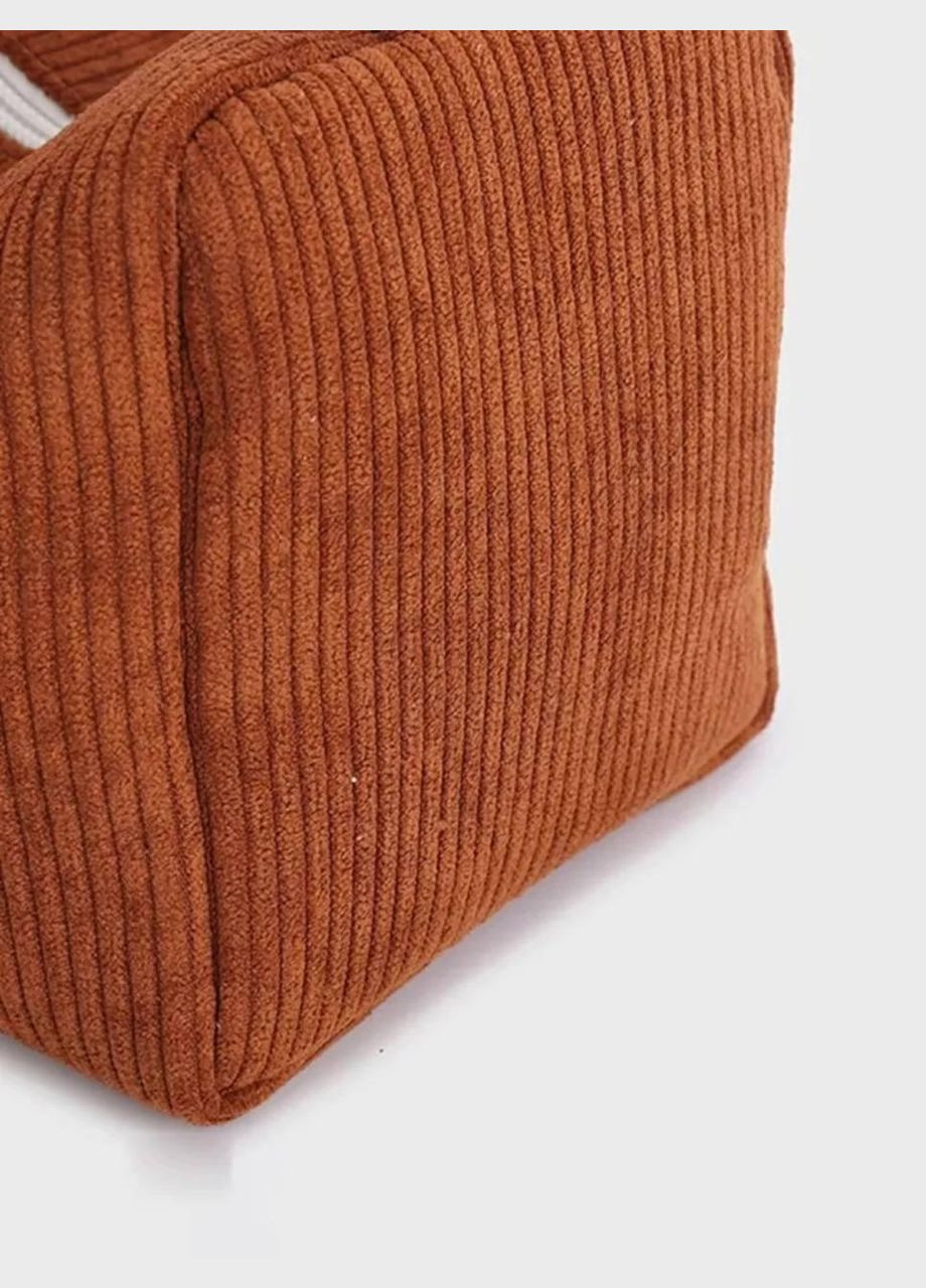 Тактильная голубая вельветовая косметичка с ручкой No Brand (302212918)